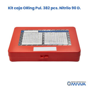 Kit caja ORing Pul. 382 pcs. Nitrilo 90 D. - Imagen 3