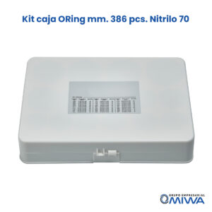 Kit caja ORing mm. 386 pcs. Nitrilo 70 - Imagen 3