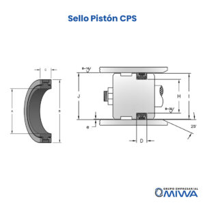Sello Pistón CPS - Imagen 5