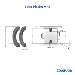 Sello Pistón MPS - Imagen 5