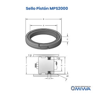 Sello Pistón MPS2000 - Imagen 5
