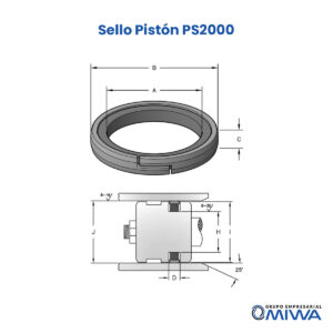 Sello Pistón PS2000 - Imagen 5