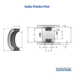 Sello Pistón PSA - Imagen 4