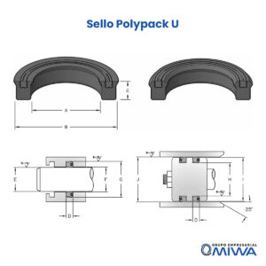 Sello Polypack U - Imagen 3